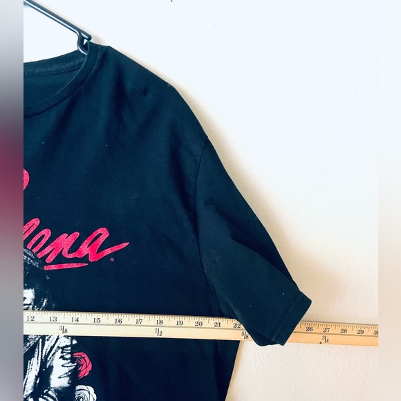 Selena Unisex Black T-Shirt Official Roses Latin Plus Size 2XL - Picture 6 of 7